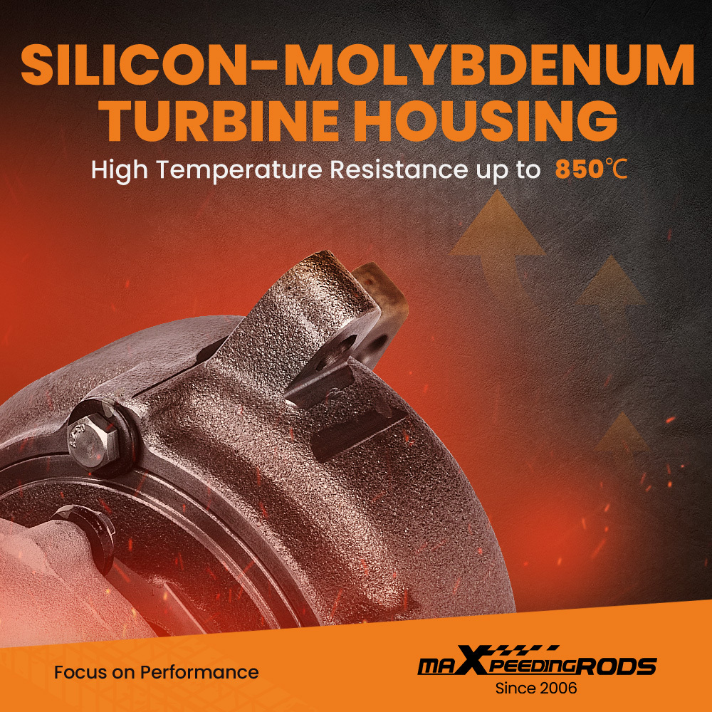 Billet Turbocharger pour A3 140HP 2.0 BKD AVZ engine turbine w. manifold gaskets